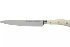 Couteau tranchelard Wüsthof Classic Ikon Blanc forgé 20cm