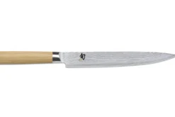 Couteau à trancher japonais Kai Shun Classic White damas 33 couches 23cm