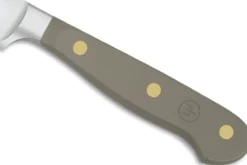 Couteau à trancher Wusthof Classic Colour Velvet Oyster forgé lame 16cm
