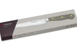 Couteau à trancher Wusthof Classic Colour Velvet Oyster forgé lame 16cm