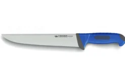 Couteau trancheur 30cm Fischer SWE-STEEL manche bleu ultra confort