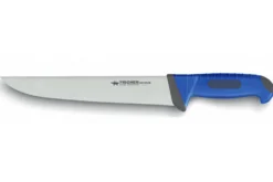 Couteau trancheur 23cm Fischer SWE-STEEL manche bleu ultra confort