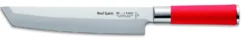 Couteau trancheur Tanto DICK Red Spirit acier inox 21cm manche rouge