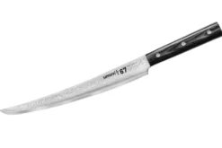 Couteau trancheur tanto Samura Damascus 67 damas VG10 23cm