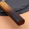 Couteau universel 13,5cm japonais artisanal Yuzo Black AS chêne brûlé