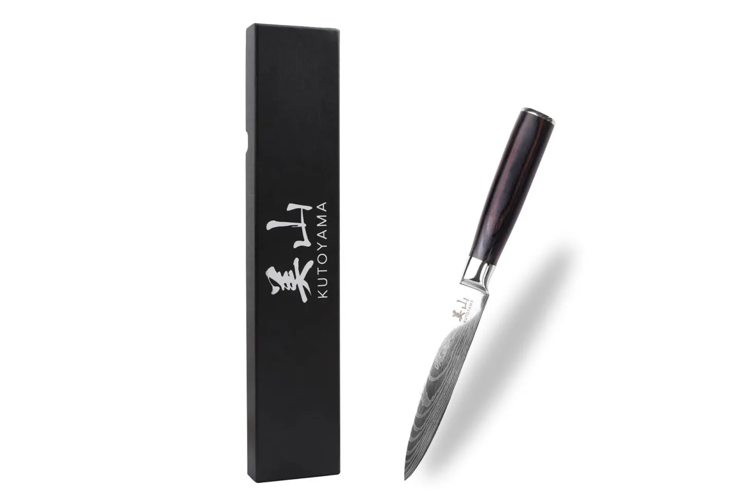 Couteau universel 12cm Kutoyama Black Pakka