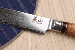 Couteau universel 13cm Kutoyama damas nid d'abeille
