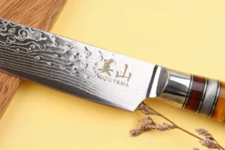 Couteau universel 13cm Kutoyama damas pakka rainbow
