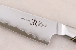 Couteau universel 13cm Ryda Knives A-30 San Maï et manche en noyer