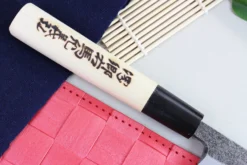 Couteau universel japonais artisanal Yoshihiro Kogeta White 2 steel 15cm édition spéciale