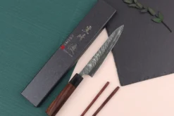 Couteau universel japonais artisanal Yu Kurosaki Fujin 15cm SG2