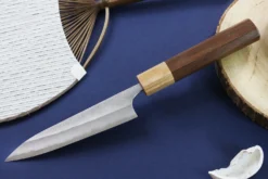 Couteau universel japonais artisanal Yoshimi Kato AS Nashiji 12cm