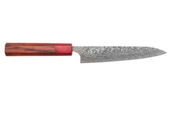 Couteau universel japonais artisanal Yoshimi Kato 15cm SG2 Damascus