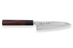 Couteau universel japonais Japan Kanetsune Blue Steel damas 13.5cm