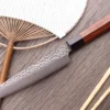 Couteau universel japonais Kanetsugu Heptagon Uto martelé 15cm