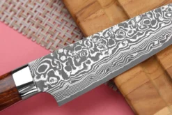 Couteau universel japonais Takeshi Saji R2 Damas Mosaïque 15cm