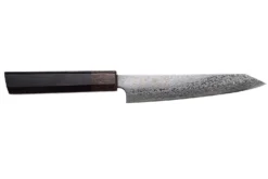 Couteau universel kiritsuke japonais Kanetsugu Zuiun Kiwami revêtement DLC 15cm