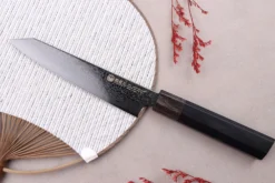 Couteau universel kiritsuke japonais Kanetsugu Zuiun Kiwami revêtement DLC 15cm
