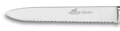 Couteau universel SABATIER Provençao 100% forgé dentelé 12cm en olivier