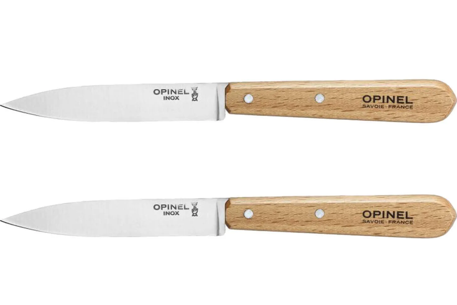2 Couteaux d'office Opinel AF "N°112" lame inox 10 cm