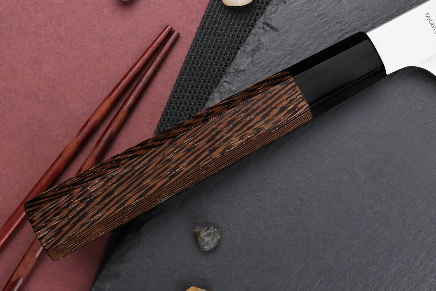 Couteau yanagiba 27cm japonais artisanal Sakai Takayuki Honyaki Shoryu VG10