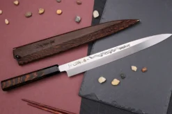 Couteau yanagiba 27cm japonais artisanal Sakai Takayuki Honyaki Shoryu VG10