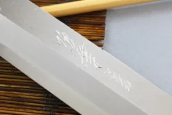 Couteau yanagiba japonais artisanal Yoshihiro Jyosaku White 2 steel
