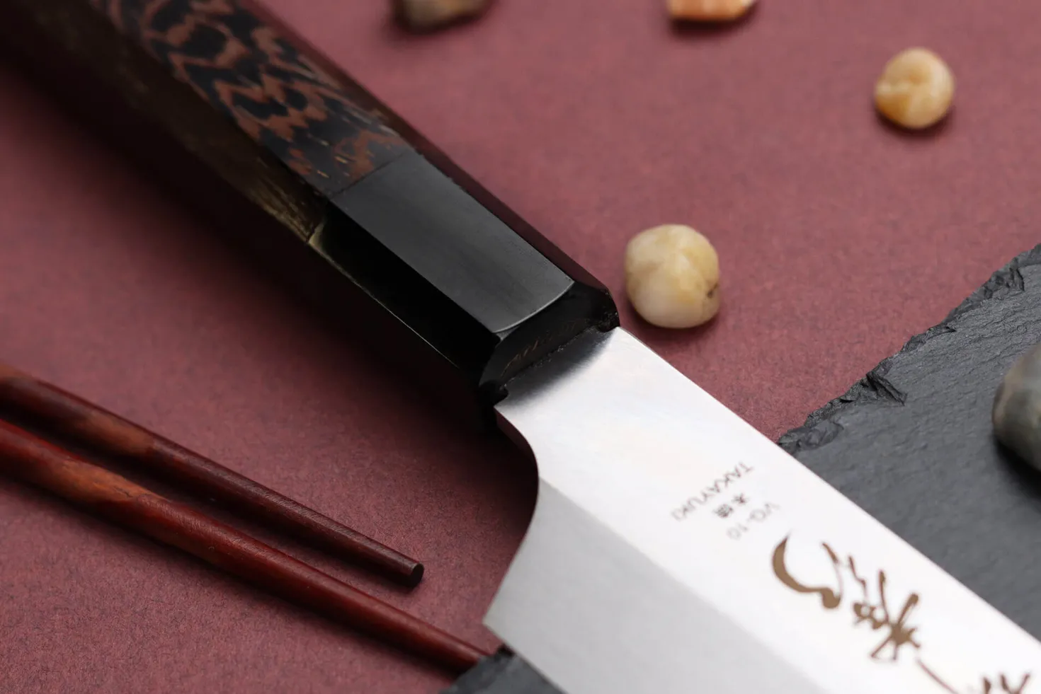 Couteau yanagiba kiritsuke 30cm japonais artisanal Sakai Takayuki Honyaki Shoryu VG10