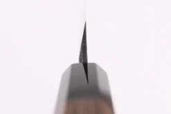 Couteau yanagiba kiritsuke 24cm japonais artisanal Hatsukokoro Shirasagi manche en wengé
