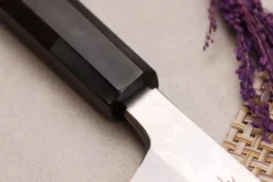 Couteau yanagiba kiritsuke 30cm japonais artisanal Sakai Takayuki Seiryu damas