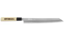 Couteau yanagiba kiritsuke japonais artisanal Yoshihiro Jyosaku White 2 steel 27cm