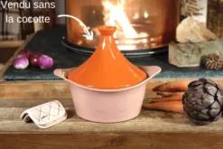 Couvercle tajine Cookut en céramique pour L'Incroyable cocotte 28cm + livret de recettes