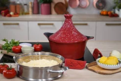 Couvercle tajine Cookut en céramique pour L'Incroyable Cocotte 28cm + livret de recettes