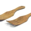 Couverts à choucroute Bérard faits main en olivier 22cm