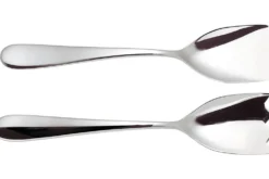 Couverts à salade Alessi Nuovo Milano 26cm inox 18/10 design par Ettore Sottsass