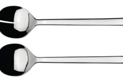 Couverts à salade Alessi Ovale 26cm acier inox 18/10 design par Ronan et Erwan Bouroullec