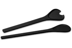 Couverts à salade Continenta Duracore 5365 manche en fibres de bois noir 31,5cm