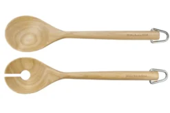 Couverts à salade Kitchen Aid en bois de bouleau