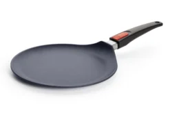 Crêpière Woll Diamond Lite en fonte d'aluminium manche amovible polymère 26cm