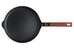 Crêpière Woll Diamond QXR Eco Logic en fonte d'aluminium manche amovible bois 26cm