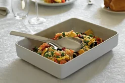 Cuillère de service Alessi Tibidabo tout acier inox design par Kristiina Lassus