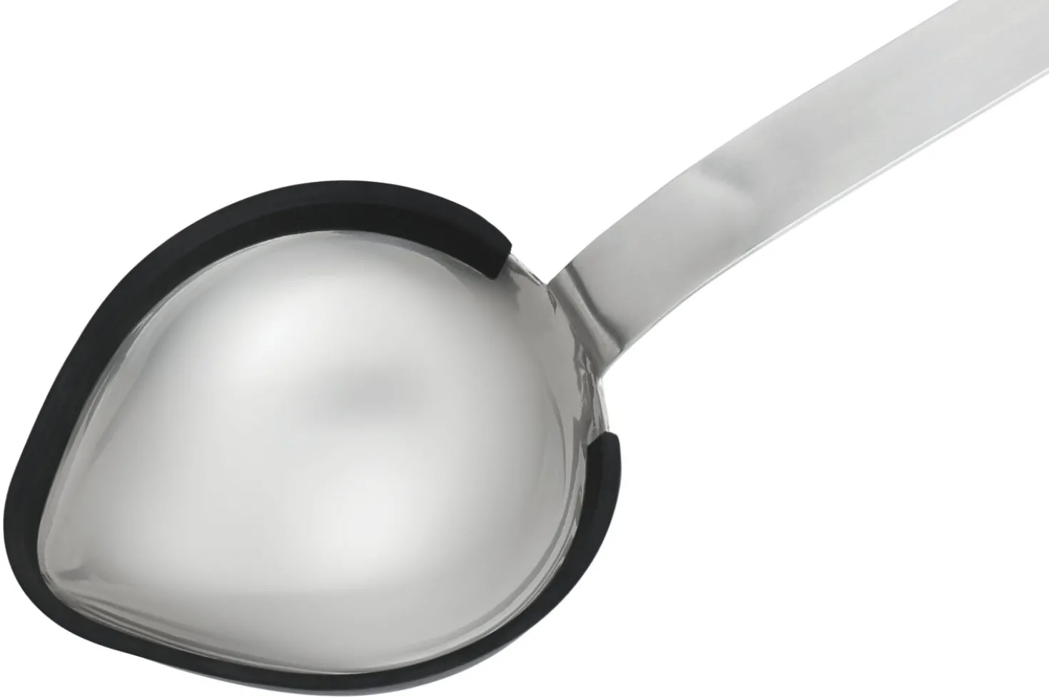 Cuillère de service Rosle en acier inoxydable et silicone