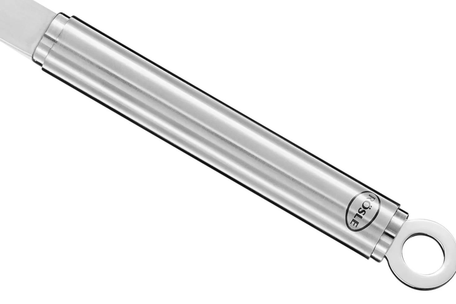 Cuillère de service Rosle en acier inoxydable et silicone