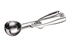 Cuillère à glace METALTEX ergonomique tout acier inox 18/8