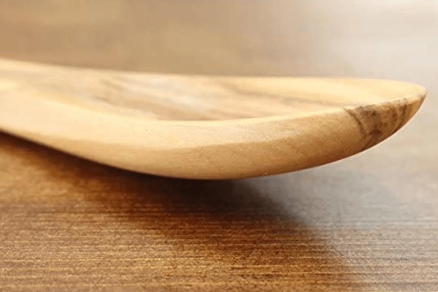 Cuillère à goûter Bérard faite main en olivier 25cm