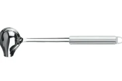 Cuillère à sauce Cristel POC en acier inoxydable avec bec verseur