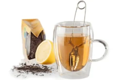 Cuillère à thé Westmark tout inox infuseur intégré - Mécanisme à ressort
