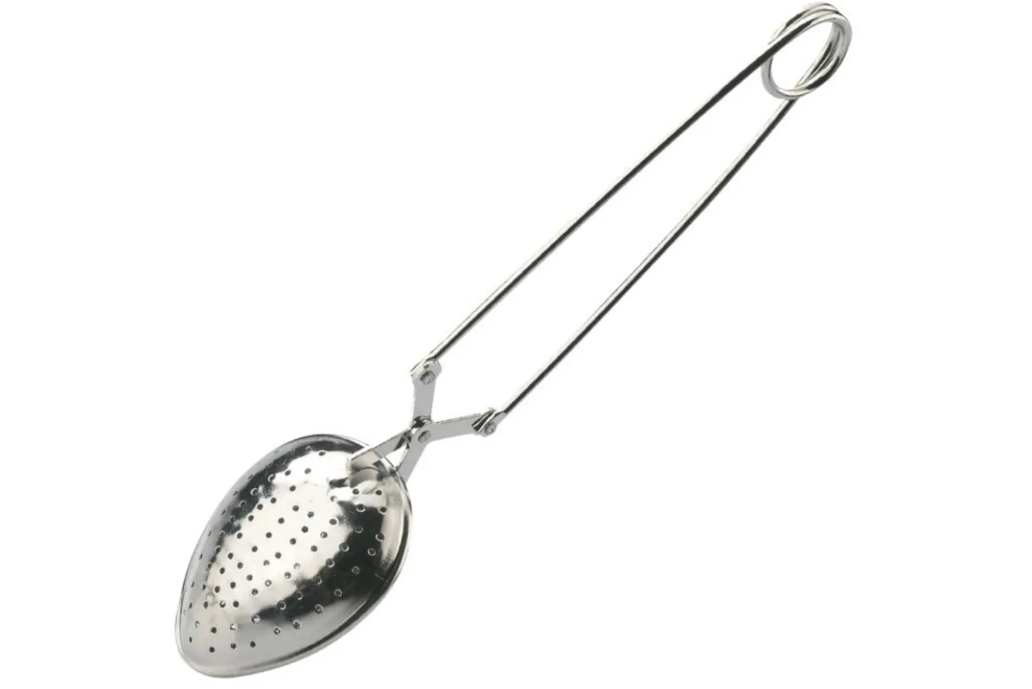Cuillère à thé Westmark tout inox infuseur intégré - Mécanisme à ressort