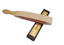 Cuir à rasoir HEROLD type russe 2 côtés peau sur feutre 32cm