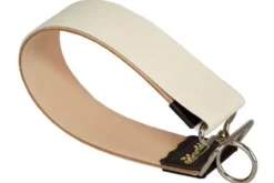 Cuir à rasoir lanière HEROLD 1 côté tissu 1 côté peau 35cm